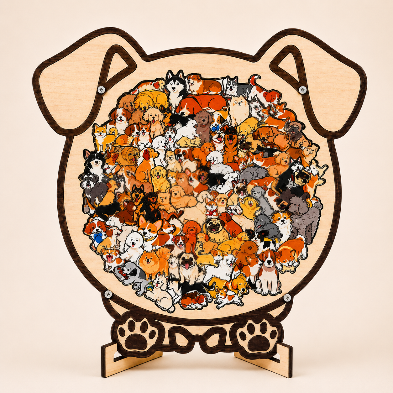 Tukipaws™ - Puzzle Mil Perritos Antiestrés