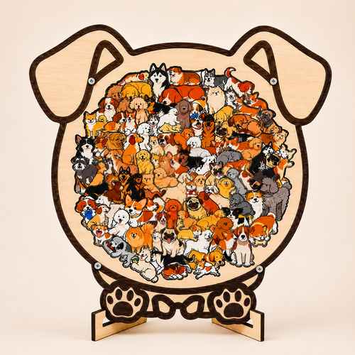 Tukipaws™ - Puzzle Mil Perritos Antiestrés